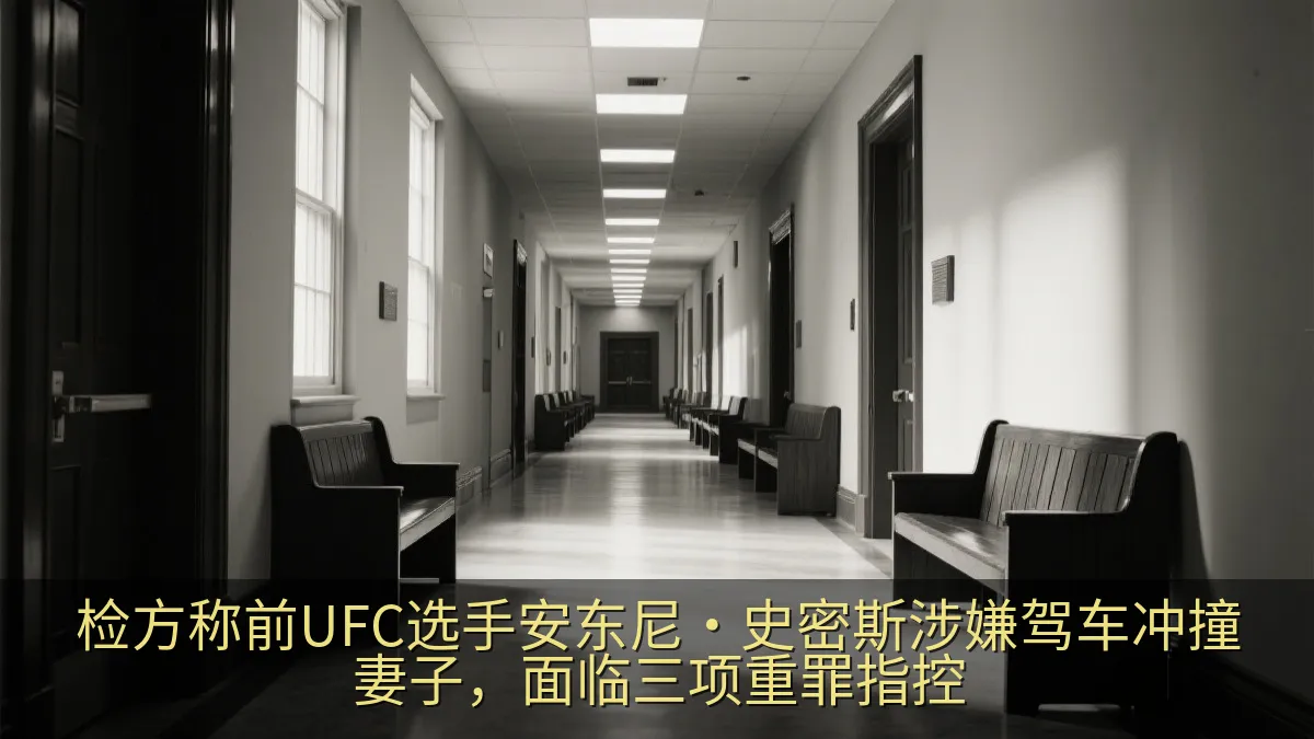 新闻报道配图:法庭走廊与空置长椅